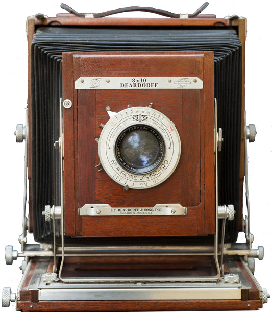 The Deardorf 8x10 Camera Tee and Hoodie
